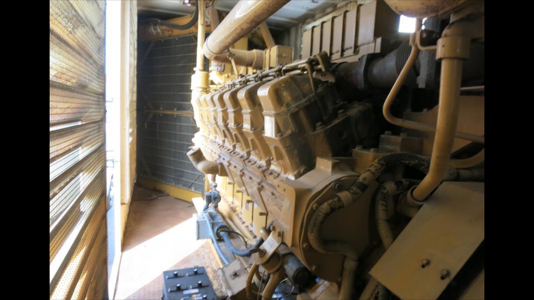 Used Caterpillar 3516 Diesel Generator, 1242 Hrs