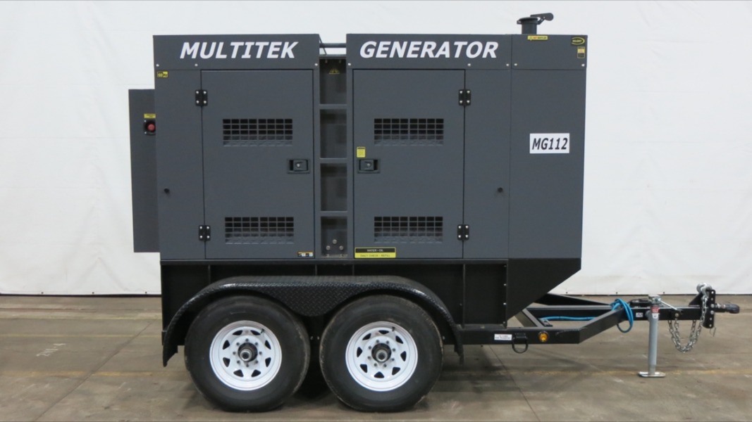 New Multitek MG112 Rental Grade Diesel Generator