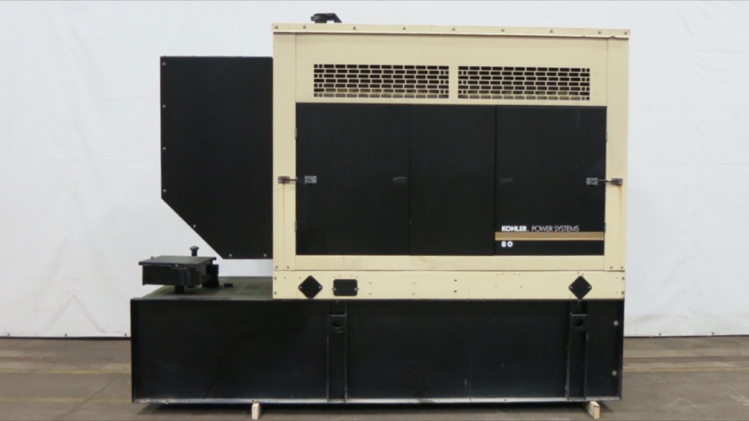 Used Kohler 80REOZJD Diesel Generator, 492 Hrs, EPA Tier 3