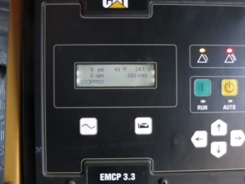 Used Caterpillar 3412 Diesel Generator, 394 Hrs