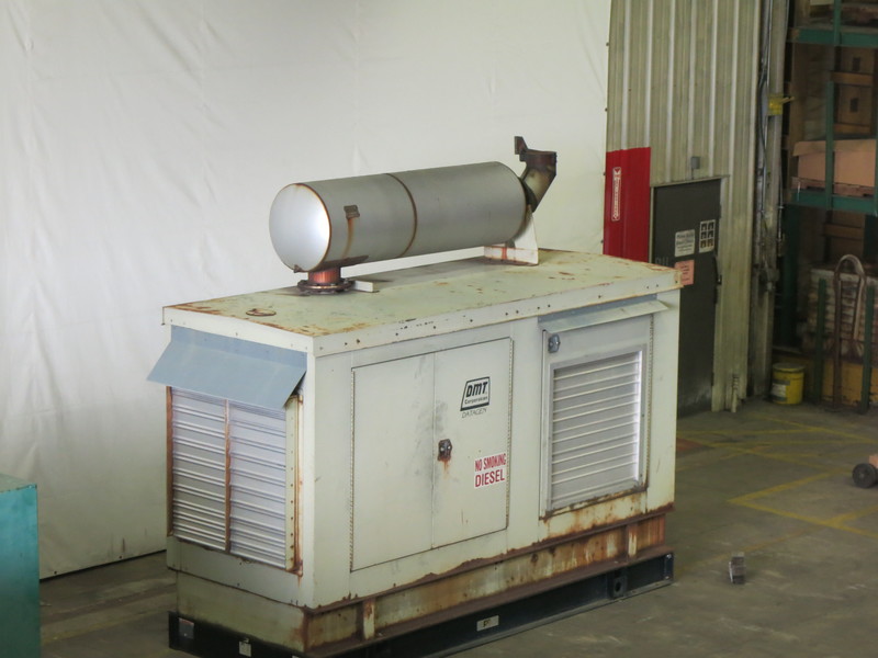 Used DMT / Cummins NTA855-G2 Diesel Generator, 1173 Hrs