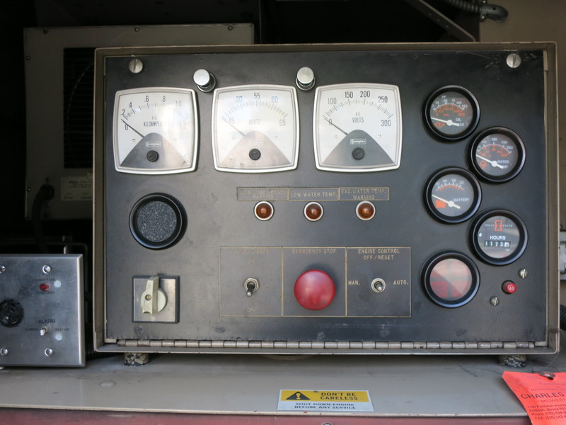 Used DMT / Cummins NTA855-G2 Diesel Generator, 1173 Hrs