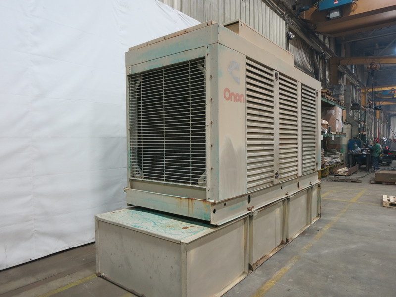 Used Cummins 500DFED Diesel Generator, 1213 Hrs
