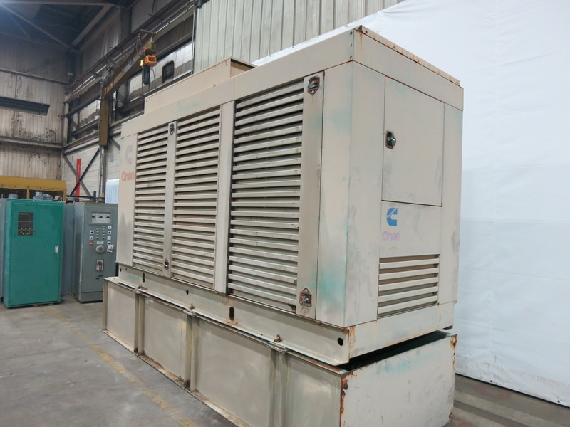 Used Cummins 500DFED Diesel Generator, 1213 Hrs