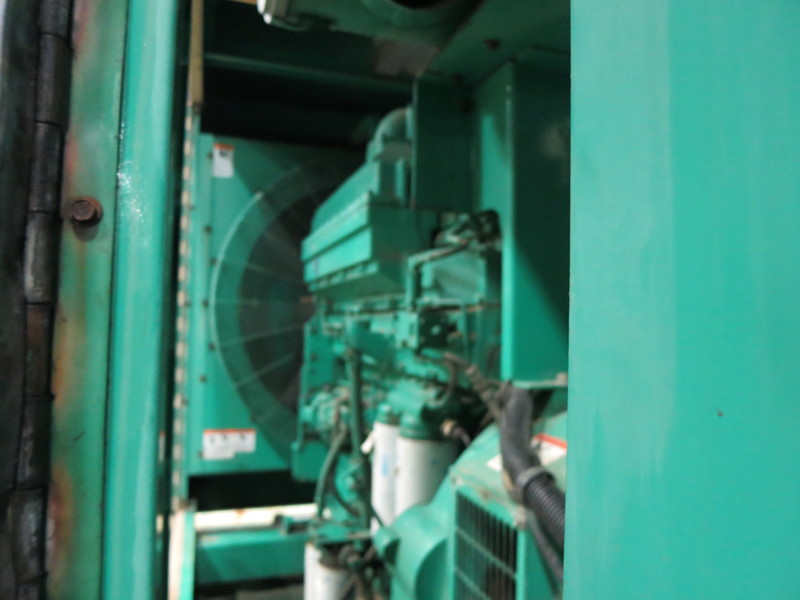 Used Cummins 500DFED Diesel Generator, 1213 Hrs