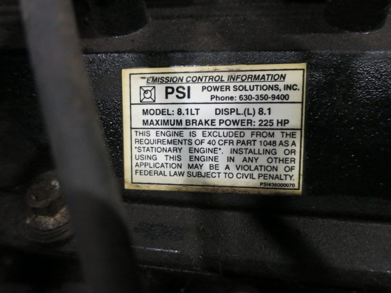 Used Cummins GGLB Natural Gas Generator, 366 Hrs