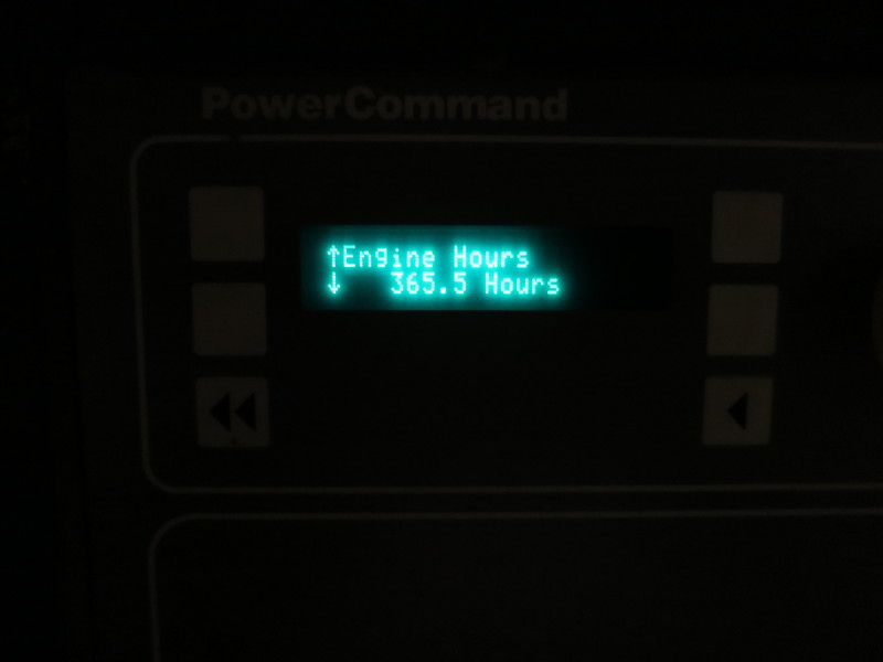 Used Cummins GGLB Natural Gas Generator, 366 Hrs