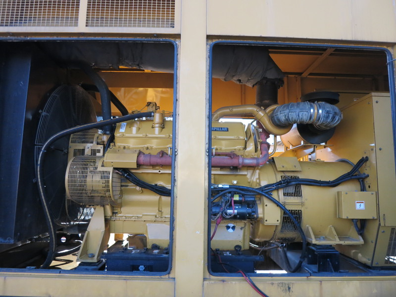 Used Caterpillar 3412 Diesel Generator, 843 Hrs