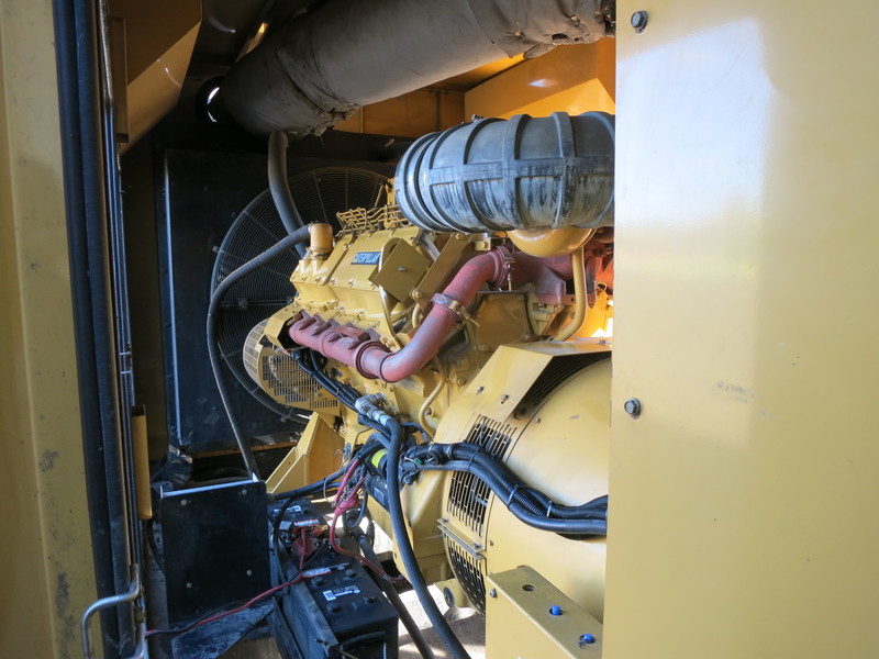 Used Caterpillar 3412 Diesel Generator, 843 Hrs