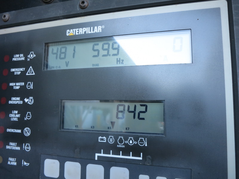 Used Caterpillar 3412 Diesel Generator, 843 Hrs