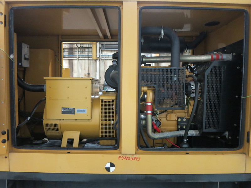 Used Caterpillar D100-4 Diesel Generator, 258 Hrs