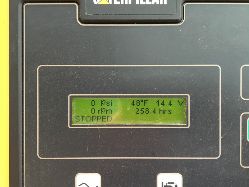 Used Caterpillar D100-4 Diesel Generator, 258 Hrs