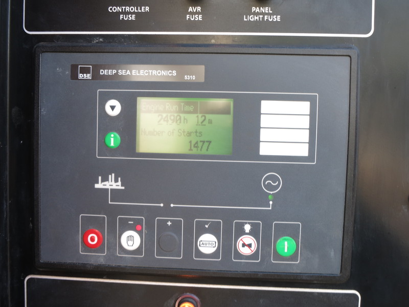 Used Baldor TS250T Rental Grade Diesel Generator, 2490 Hrs