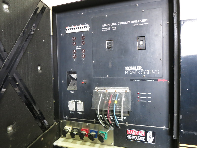 Used Kohler 50ROZJ Rental Grade Diesel Generator, 9178 Hrs