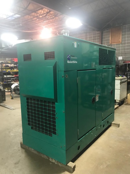 Used Cummins GGHF Natural Gas Generator, 129 Hrs