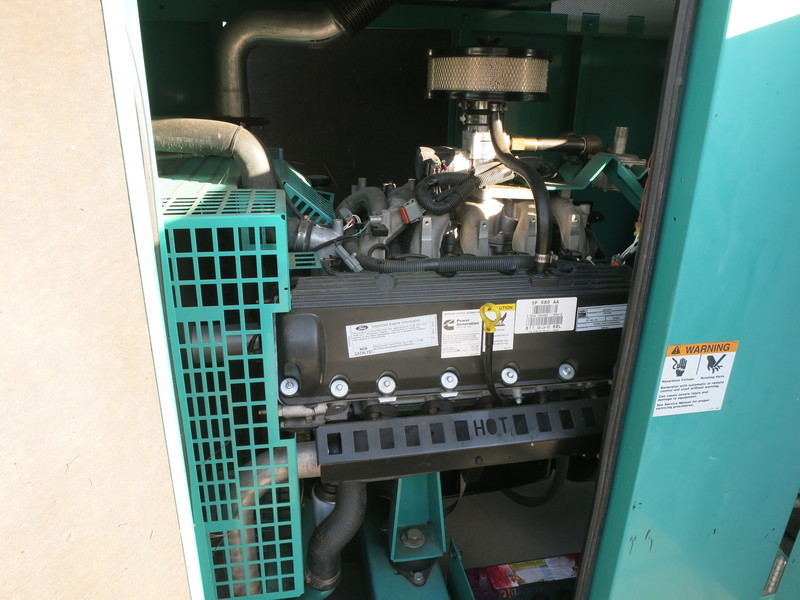 Used Cummins GGHF Natural Gas Generator, 129 Hrs