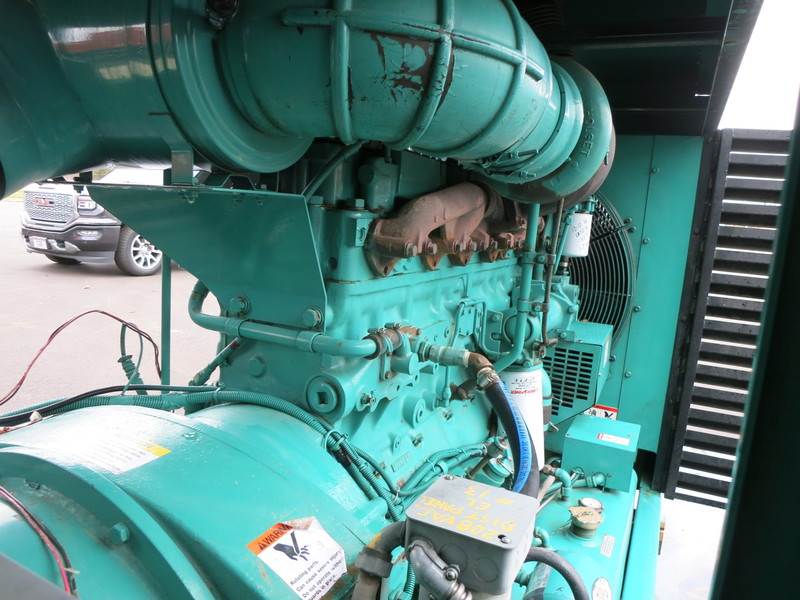 Used Cummins 350DFCC Diesel Generator, 1415 Hrs