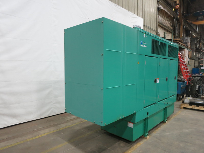 Used Cummins DGFA Diesel Generator, Rated 150 kW 1 & 3 phase, 18 hrs