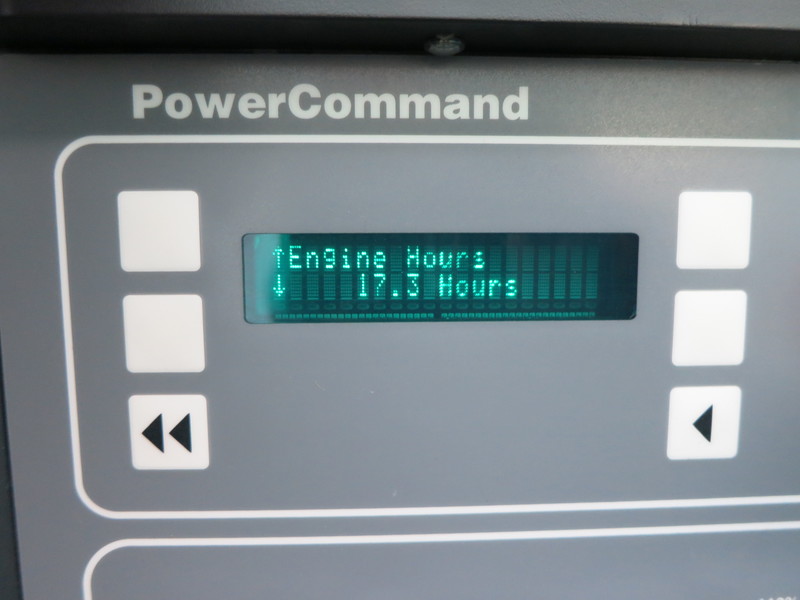 Used Cummins DGFA Diesel Generator, Rated 150 kW 1 & 3 phase, 18 hrs
