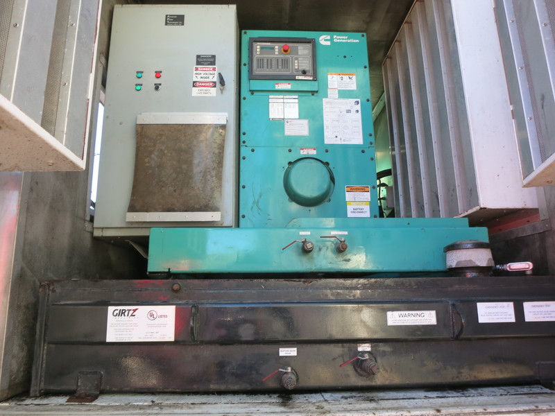 Used Cummins 500DFEK Rental Grade Diesel Generator, EPA Tier 2, 4045 Hrs