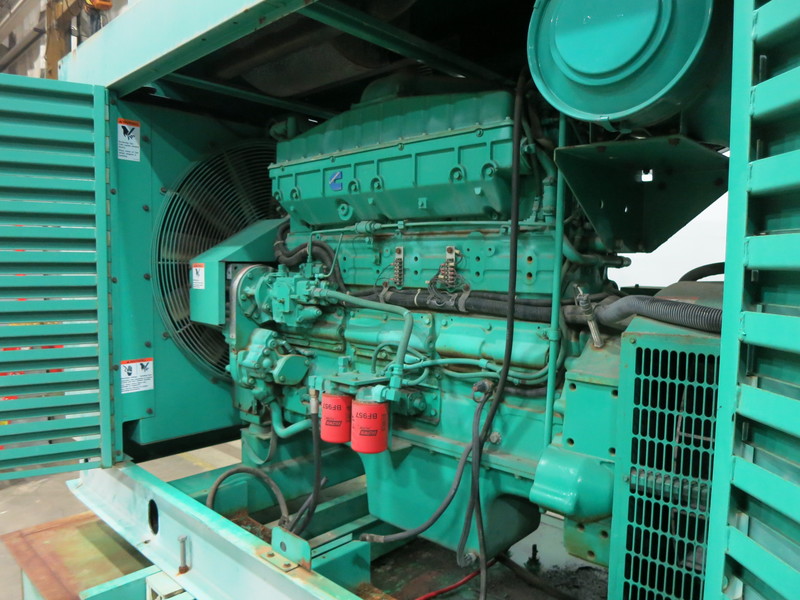 Used Cummins DFCE NTA855-G5 Diesel Generator, 415 Hrs