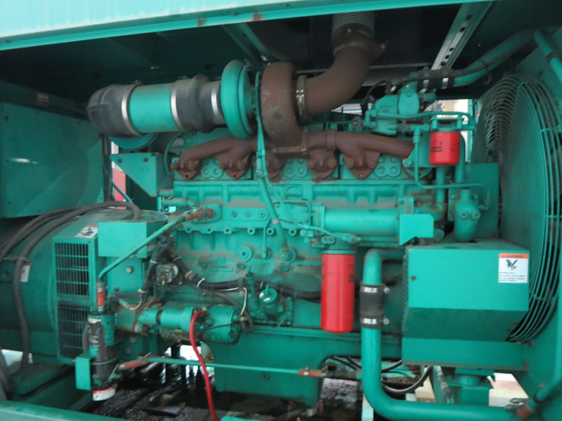 Used Cummins DFCE NTA855-G5 Diesel Generator, 415 Hrs