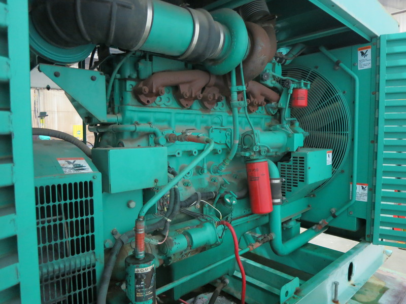 Used Cummins DFCE NTA855-G5 Diesel Generator, 415 Hrs