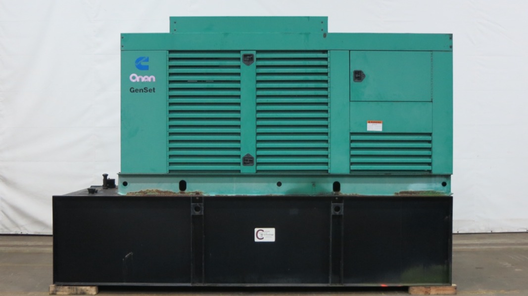 Used Cummins DFAC Diesel Generator, 535 Hrs