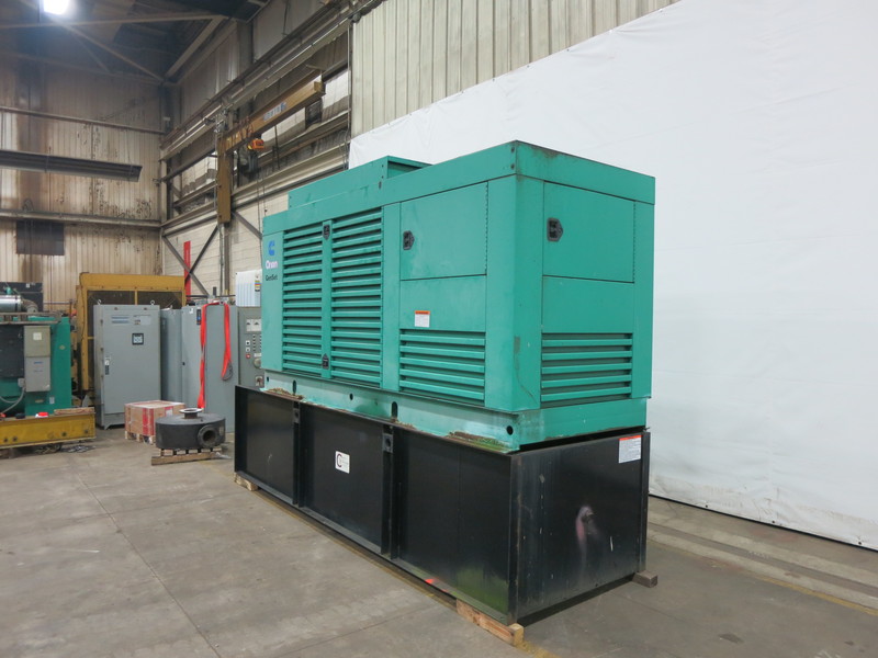Used Cummins DFAC Diesel Generator, 535 Hrs