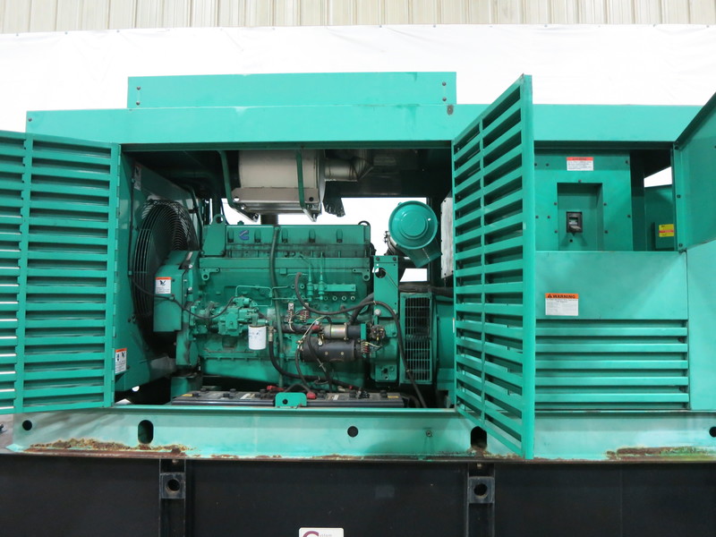 Used Cummins DFAC Diesel Generator, 535 Hrs