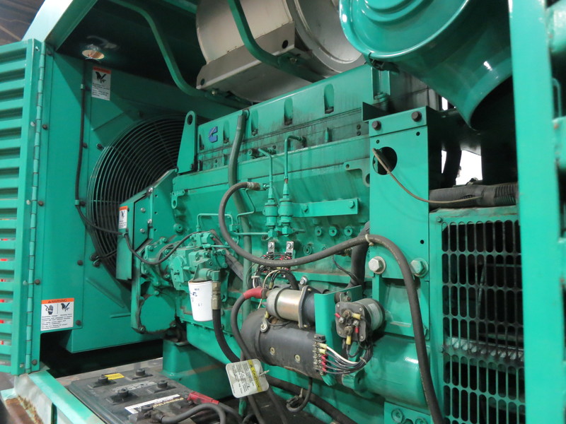 Used Cummins DFAC Diesel Generator, 535 Hrs