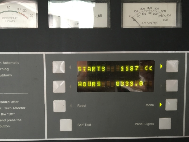 Used Cummins DFJD Diesel Generator, 334 Hrs