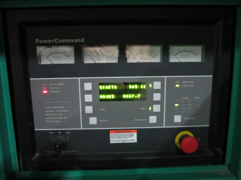 Used Cummins DFAC Diesel Generator, 468 Hrs