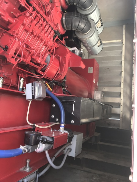 Used Baldor IDLC1600-M Diesel Generator, Low Hrs