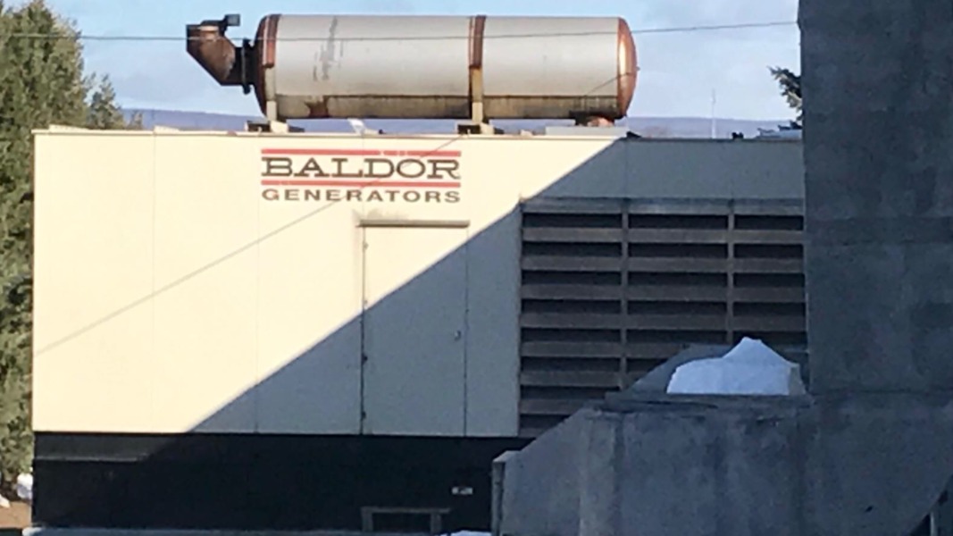 Used Baldor IDLC1600-M Diesel Generator, Low Hrs