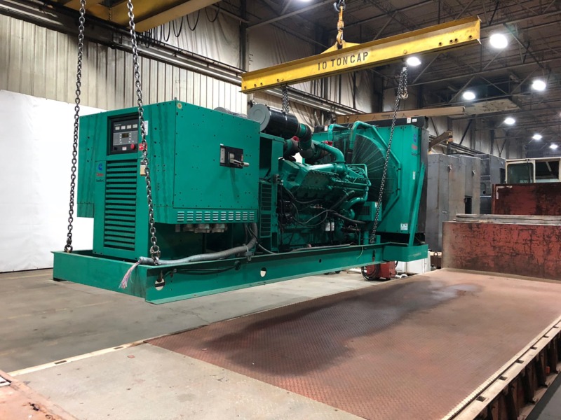 Used Cummins DFLC KTA50-G3 Diesel Generator, 367 Hrs