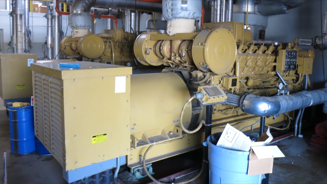 Used Caterpillar G3516 Natural Gas Generator, 19194 Hrs