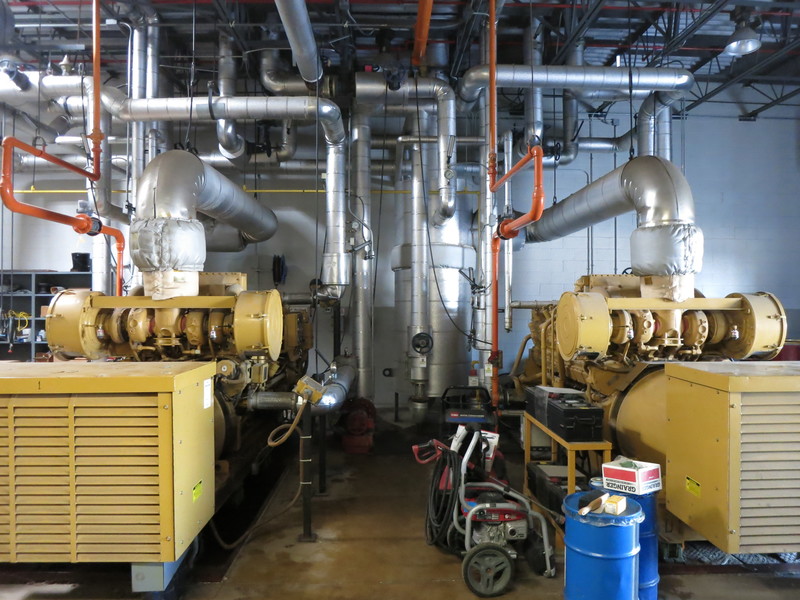 Used Caterpillar G3516 Natural Gas Generator, 19194 Hrs