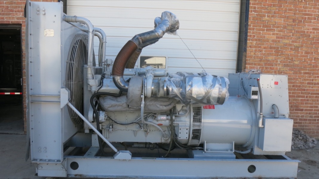 Used Detroit Diesel Spectrum 450DS60 Diesel Generator | 1017 Hrs 450 KW | 0 Price |