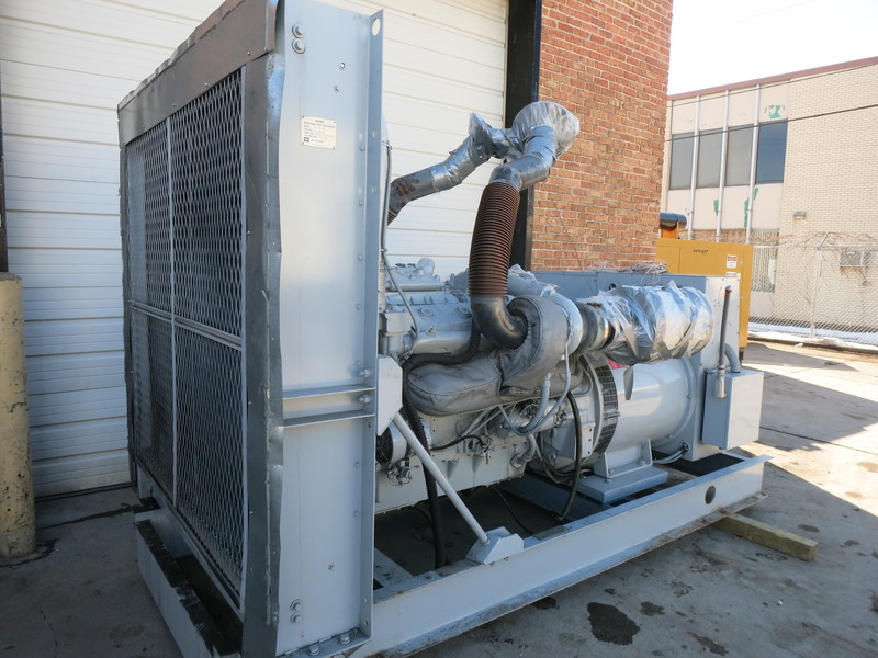 Used Detroit Diesel Spectrum 450DS60 Diesel Generator, 1017 Hrs