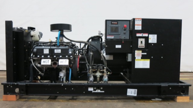 Used Generac MG0150 Natural Gas Generator, 12 Hrs