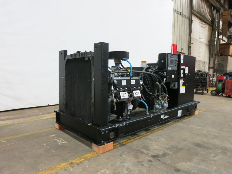 Used Generac MG0150 Natural Gas Generator, 12 Hrs