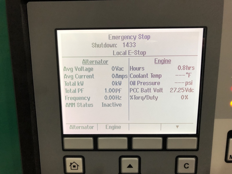 New Cummins DFEK QSX15-G9 NR2 Diesel Generator, EPA Tier 2
