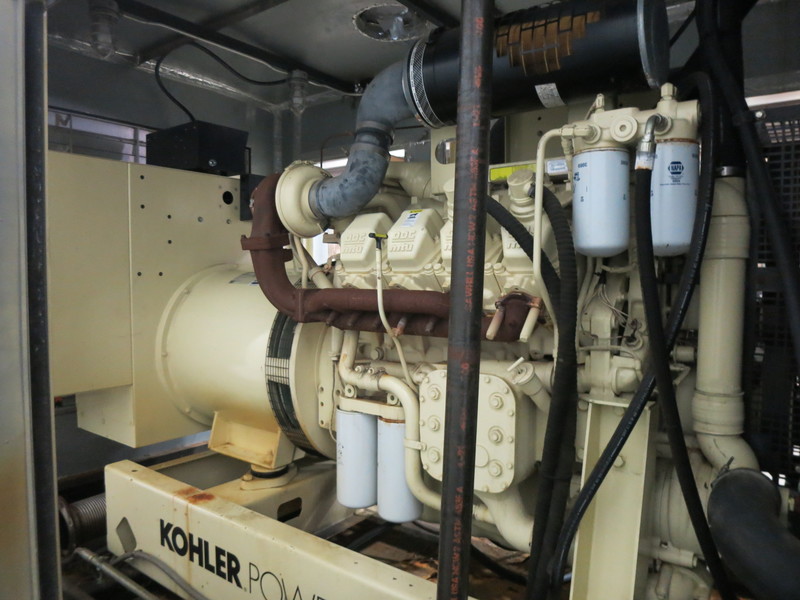 Used Kohler 500ROZD4 Diesel Generator, 392 Hrs