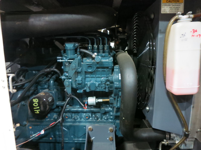 Used Atlas Copco QAS 45 Rental Grade Diesel Generator, 4109 Hrs