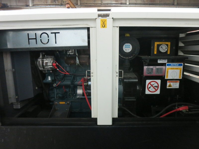 Used Atlas Copco QAS 45 Rental Grade Diesel Generator, 4929 Hrs
