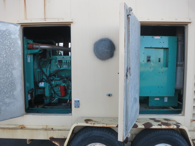 Used Cummins DQAF Diesel Generator, 140 Hrs