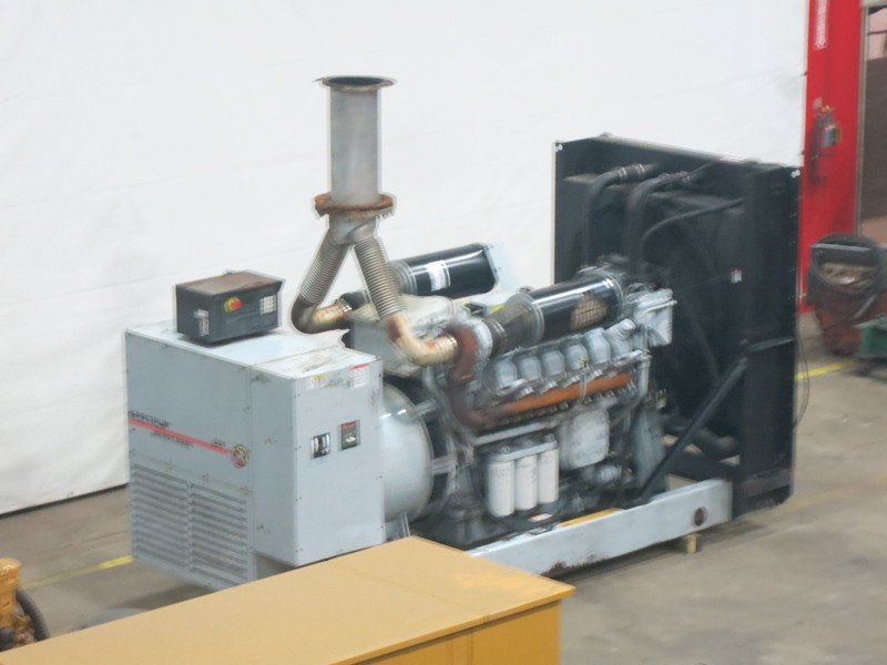 Used Detroit Diesel 600DS4 Diesel Generator, 420 Hrs