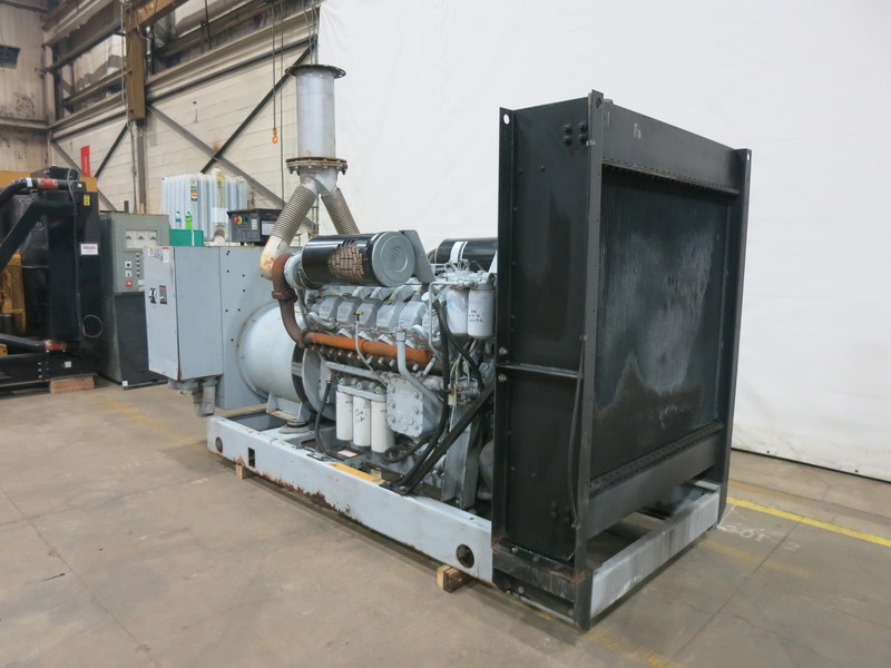 Used Detroit Diesel 600DS4 Diesel Generator, 420 Hrs