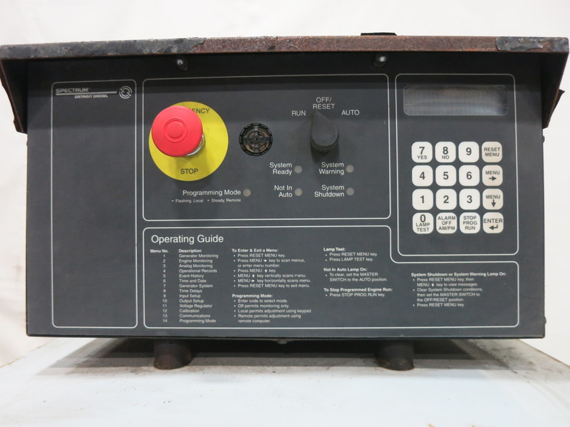 Used Detroit Diesel 600DS4 Diesel Generator, 420 Hrs